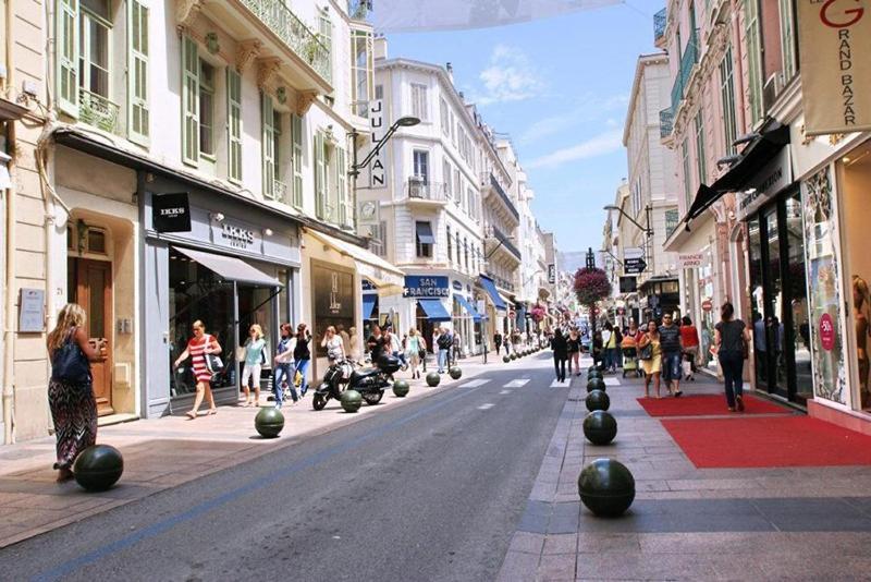 Romantic And New Apartment In The Famous Rue Meynadier In The Supercentre Of 戛纳 外观 照片