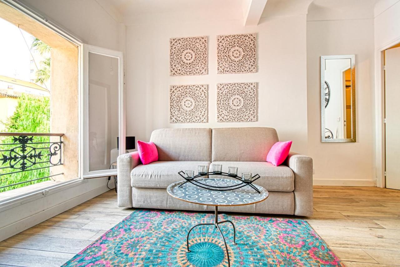 Romantic And New Apartment In The Famous Rue Meynadier In The Supercentre Of 戛纳 外观 照片